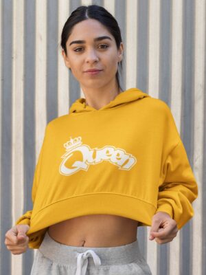 Cropped Hoodie Queen