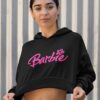 Barbie crop hoodie