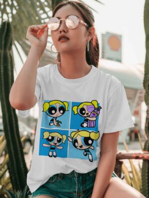 Powerpuff Girls: Bubbles Women T-shirt