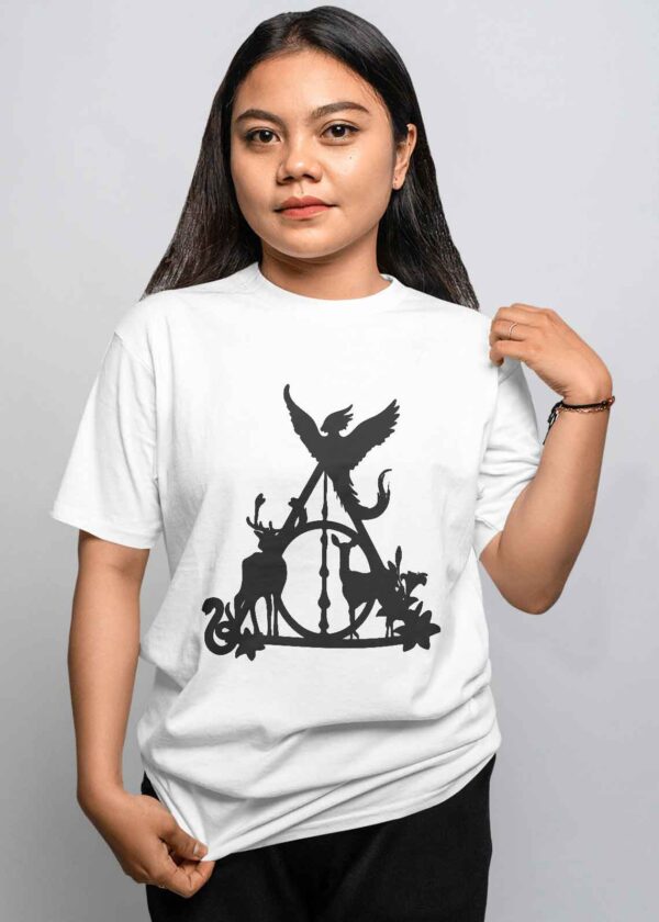 Harry Potter Unisex T-shirt - Deathly Hallows