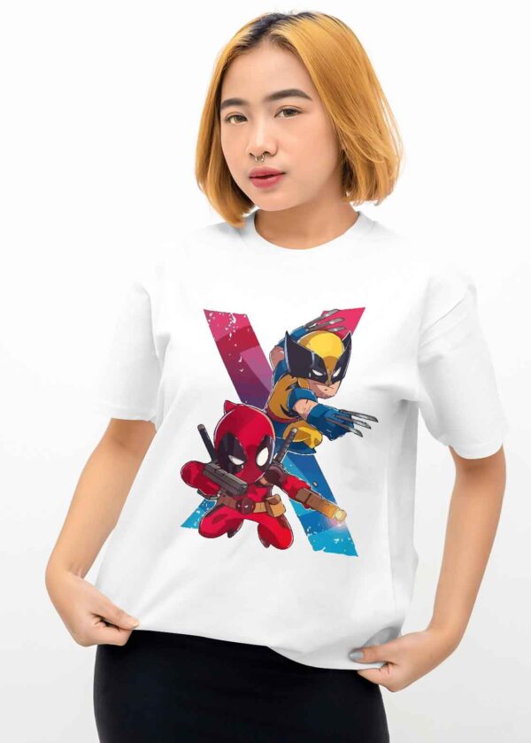 Deadpool and Wolverine T-shirt Unisex