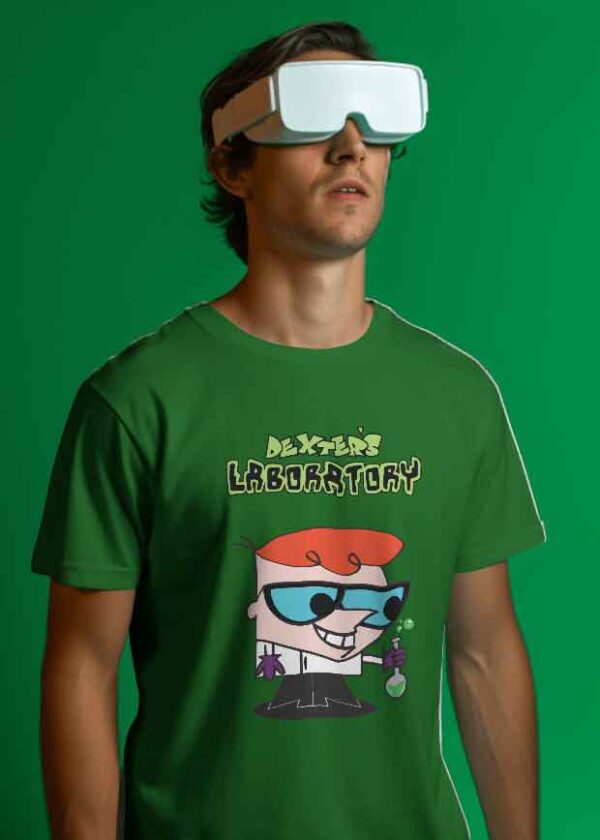 Dexter laboratory green tshirt