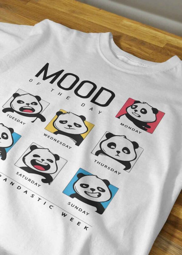 Panda: Mood Of The Day T-shirt